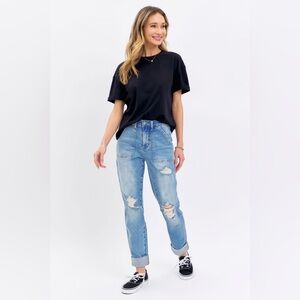 Judy Blue Boyfriend Fit Jeans